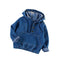 Casual Joker Denim Hooded Long Sleeve Top